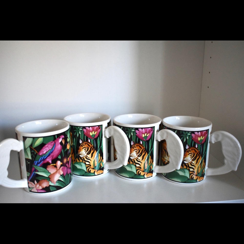 Vitromaster Rain Forest Mug, Set of 4